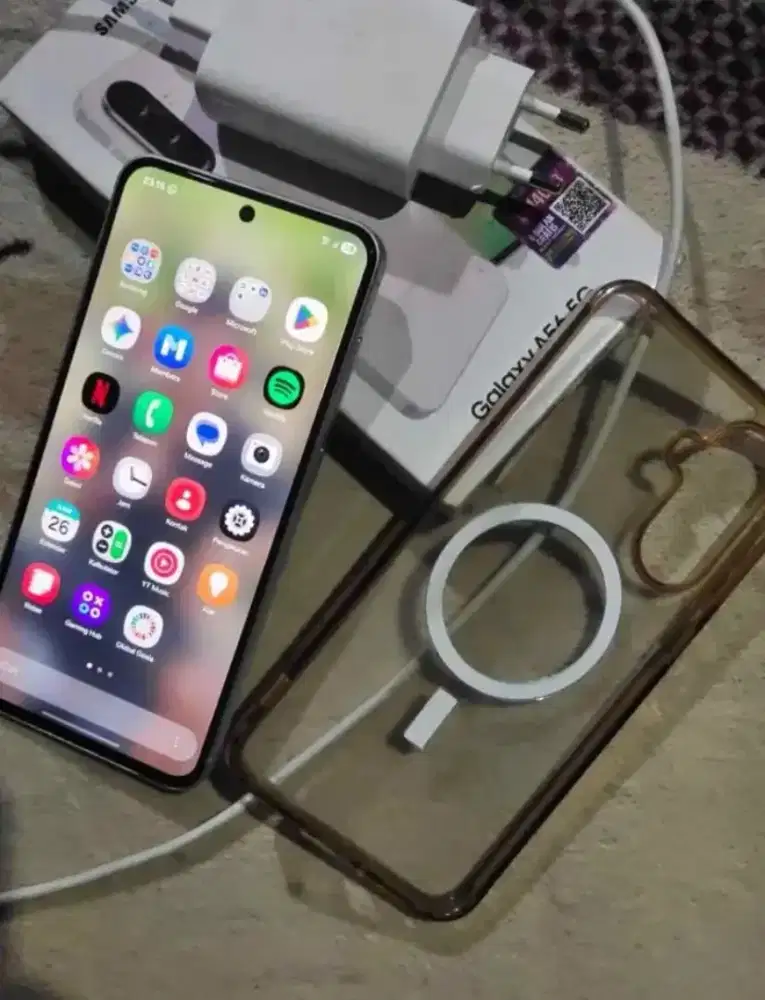 Samsung galaxy a56 5g fullset gak ada usb aja