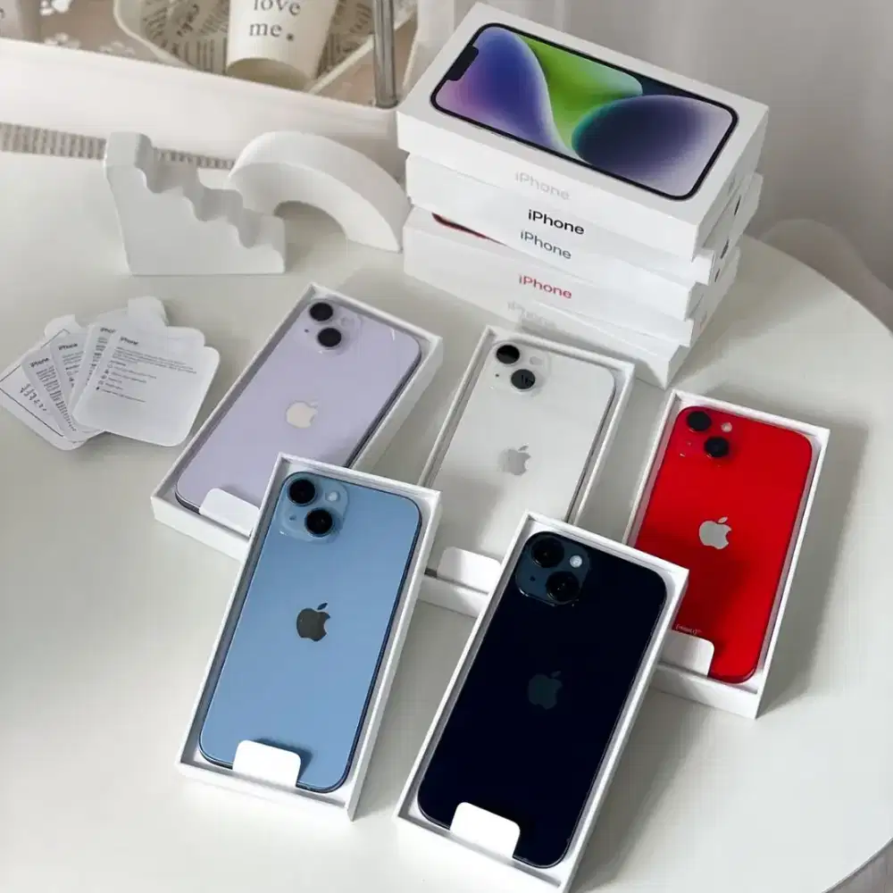 iPhone 14 128 GB, New Ibox Garansi Resmi Indonesia