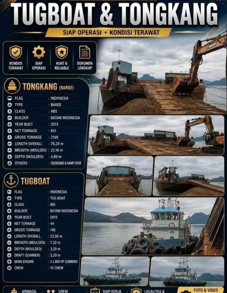 Satu set 250ft jumbo
