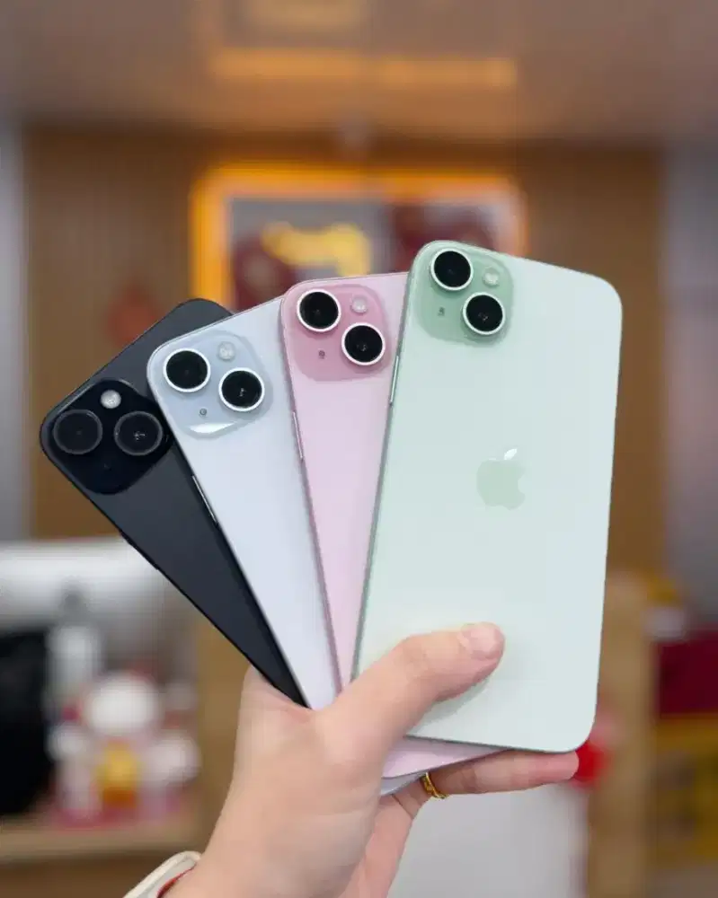 Iphone 15 Plus 128 GB, New Ibox Garansi Resmi Indonesia