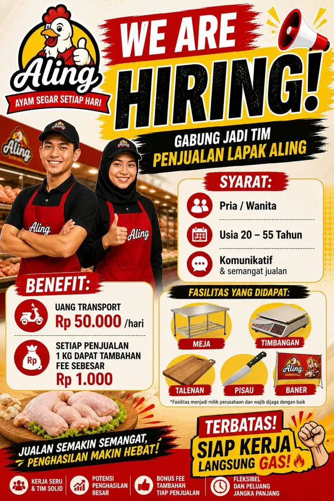 DICARI MITRA YANG SIAP MENDAPAT PENGHASILAN DAN KEUNTUNGAN