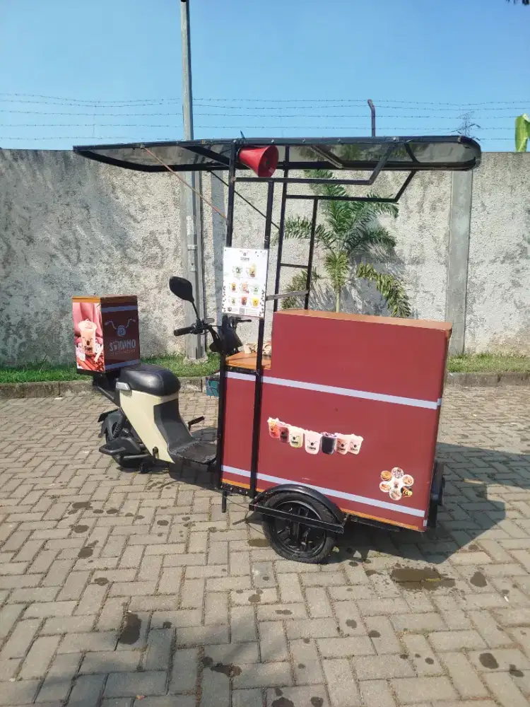 Jual Sepeda Motor Listrik Modif Gerobak