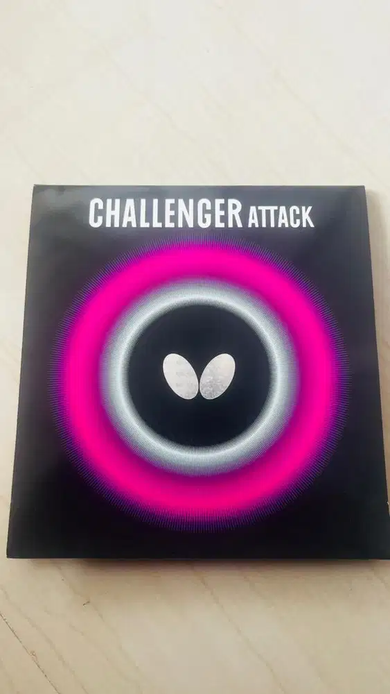 Karet pingpong butterfly challenger attack