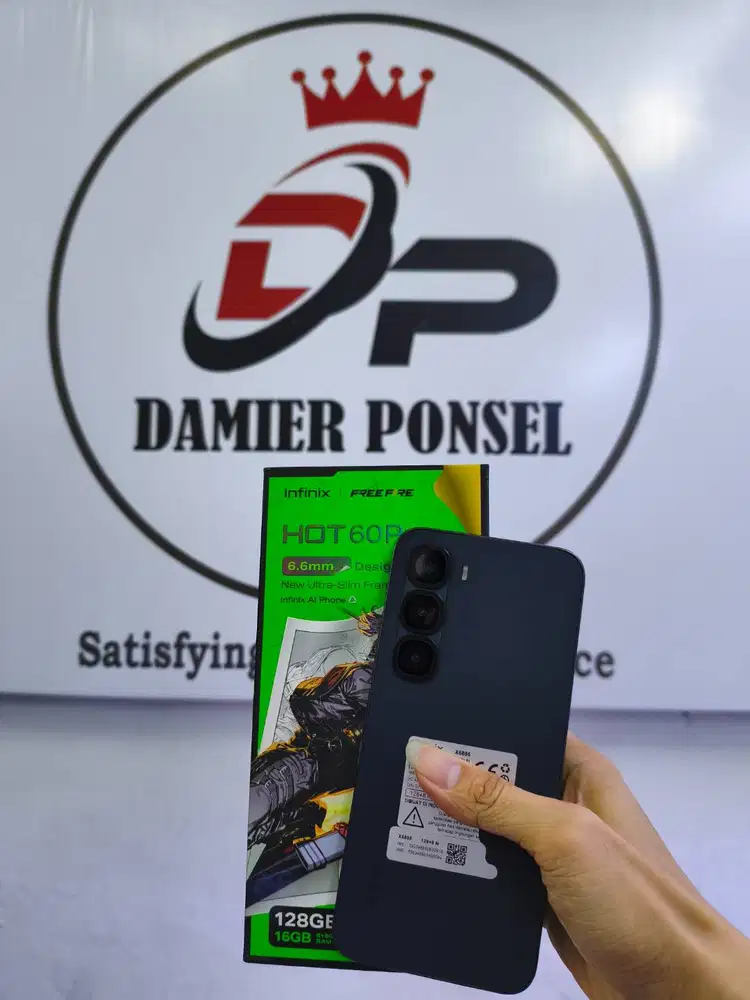 INFINIX HOT 60 PRO (8/128) GARANSI S/D FEBRUARI 2027