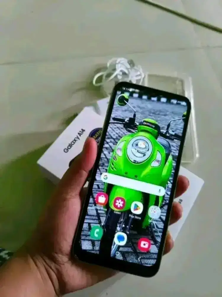 Samsung A14 spek 6/128 hp fullorisinil di jamin no minus normal