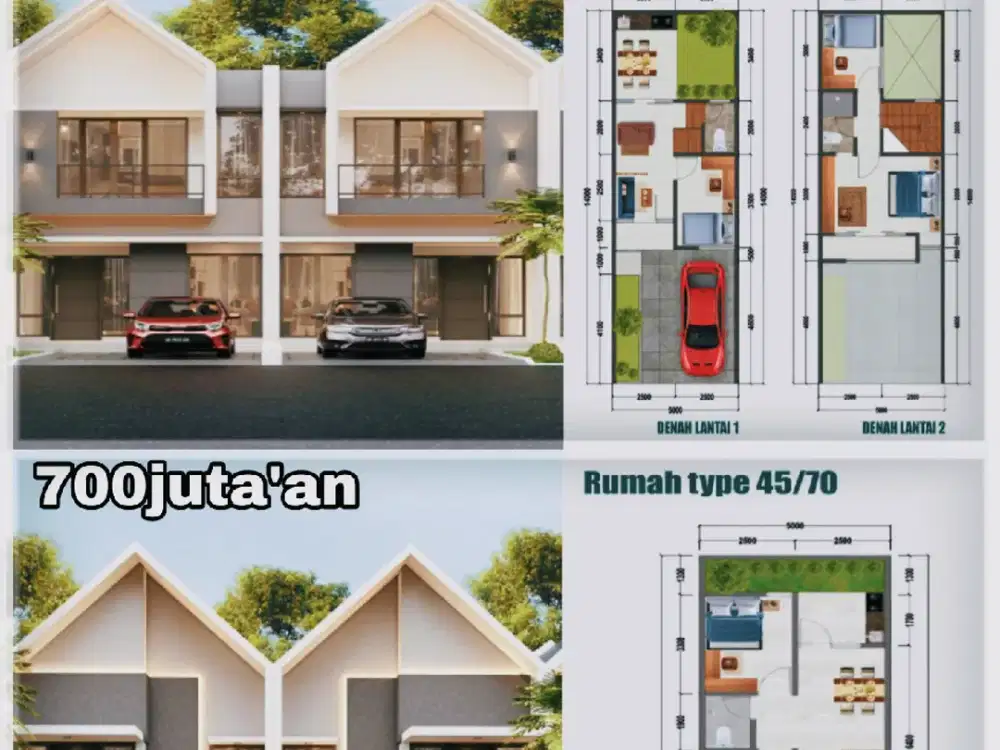 Rumah Siap Huni Dalam Cluster Dp10%  Angsuran 5jta'an Dekat Graha Raya