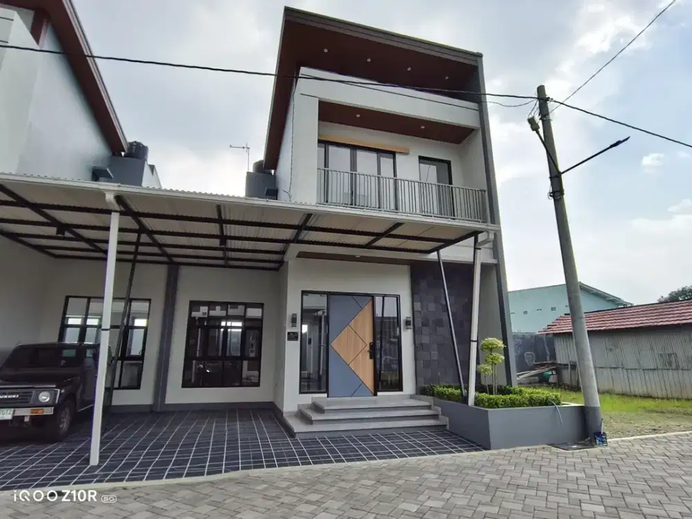 Rumah Minimalis Modern Baru  7 Menit Ke Stasiun Purwokerto