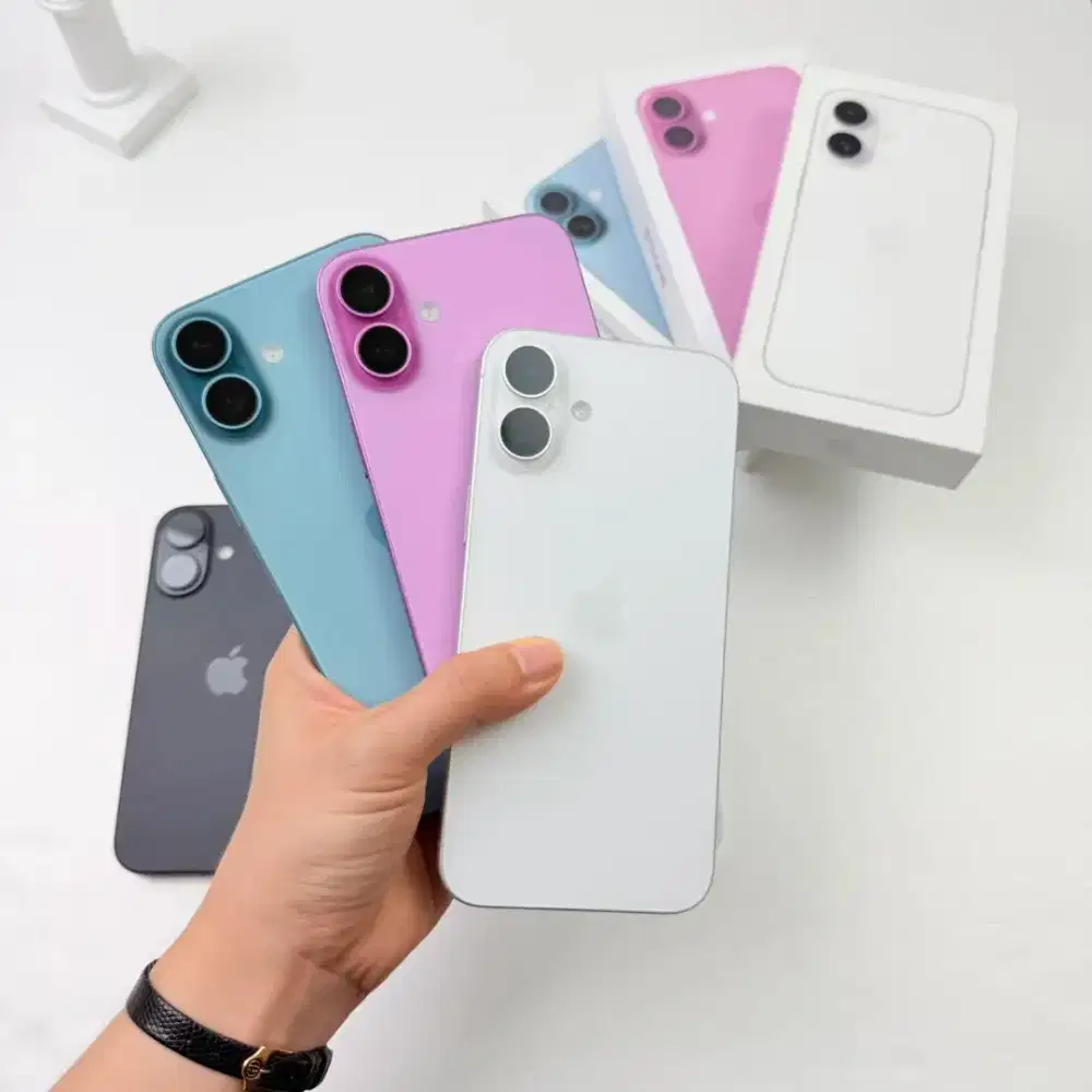 Iphone 16 Plus 128, 256 GB, New Ibox Garansi Resmi Indonesia 1 Tahun.