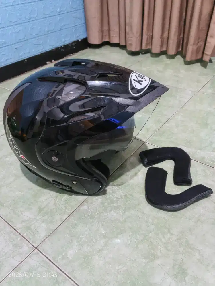 Helm KYT Venom RR Double Visor