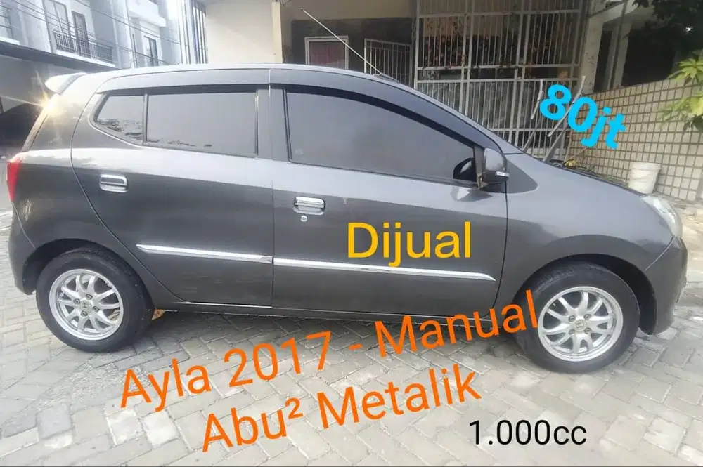 Dijual Ayla 2017 abu²