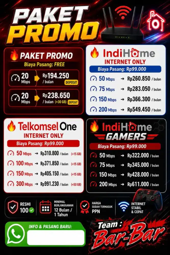 WiFi Indihome Medan