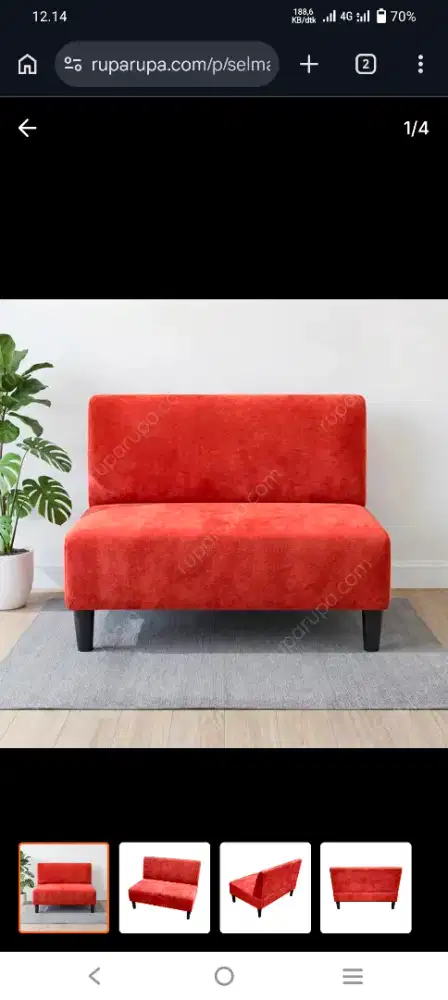 PROMO!! SELMA CARMELIO III SOFA 3S
