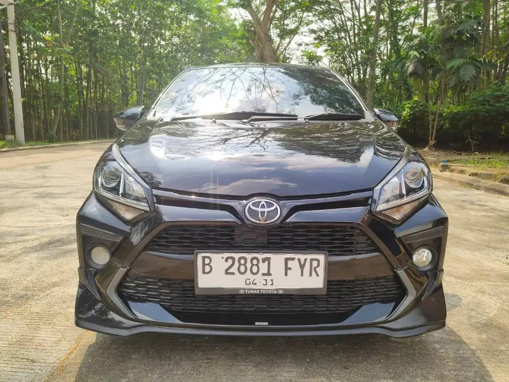 Agya TRD 1.2 MT 2021 Hitam