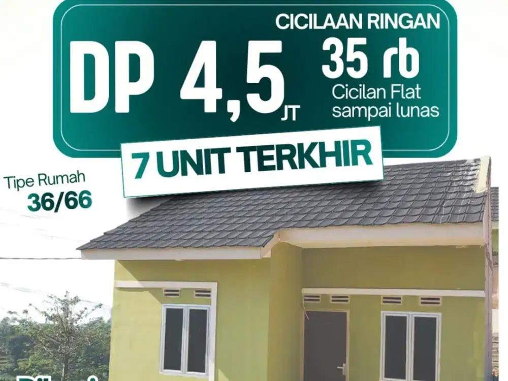 Rumah Subsidi Strategis Dekat Bandung Timur – Griya Lempuyang