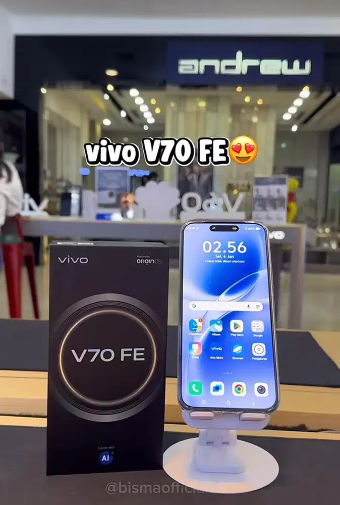 Vivo v70fe, cicilan ktp aja byr mulai bulan depan