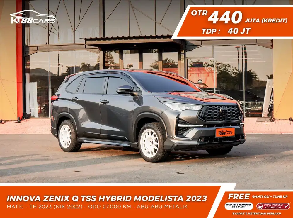 [BERGARANSI] TOYOTA INNOVA ZENIX Q HYBRID TSS MODELISTA 2022/2023 ABU