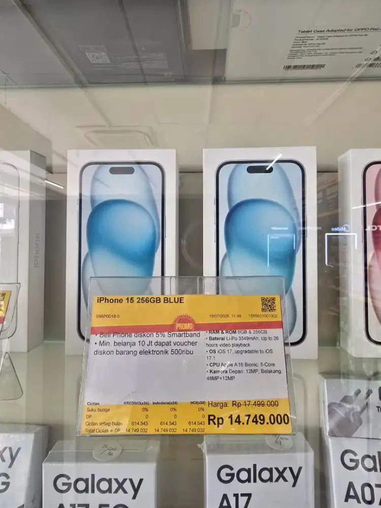 PROMO CICILAN IPHONE 15 256GB