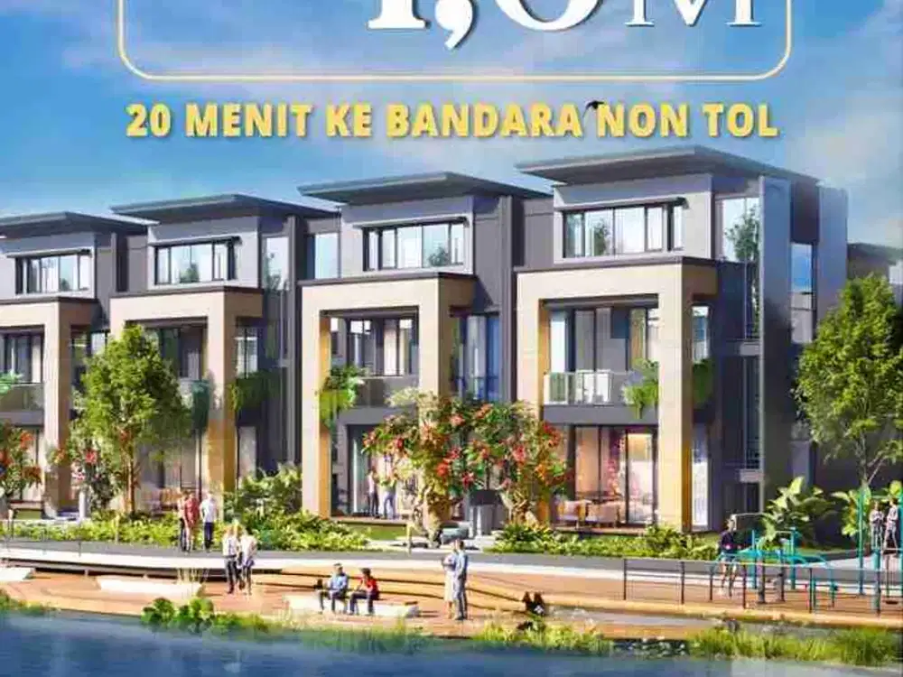 JUAL RUMAH PRIMARY, CLUSTER VIEW DANAU, PIK 2