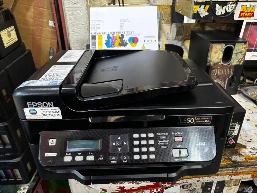 EPSON L550 PSC, ADF F4, WIFI HARGA NEGO