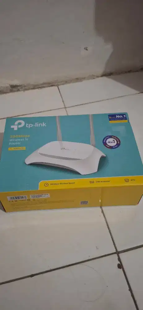 Dijual TP Link TL WR840N Router wifi Like New