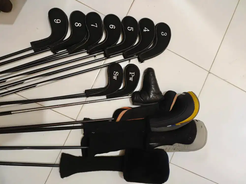 1 set stick golf dan tas