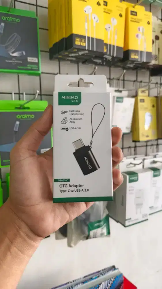 OTG TYPE C TO USB-A MINIMO OSA01-C