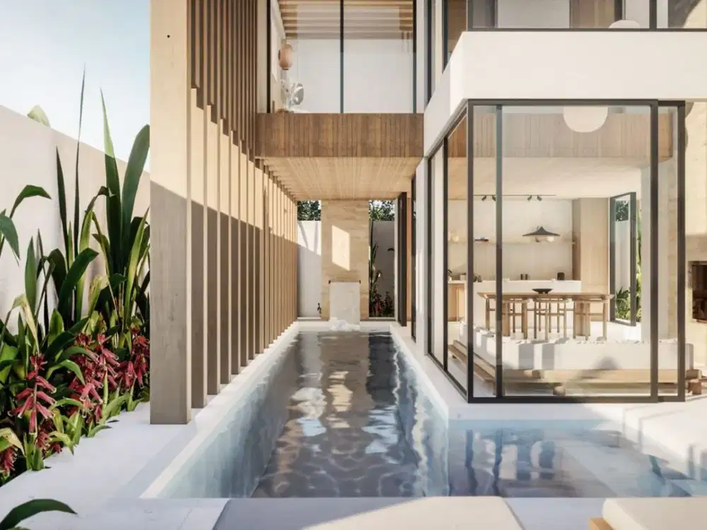 Contemporary 2-Bedroom Villa With 26-Year Leasehold In Kerobokan