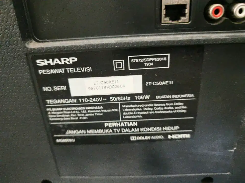 LED TV YouTube Digital Sharp 55