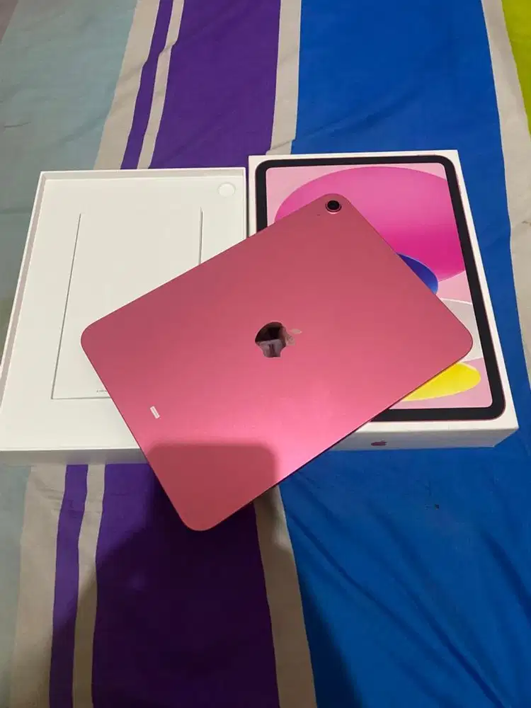 Ipad gen 11 128gb pink wifi only garansi ibox