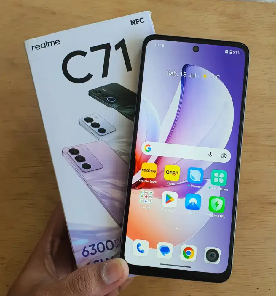 Realme C71 4+8/128 like new