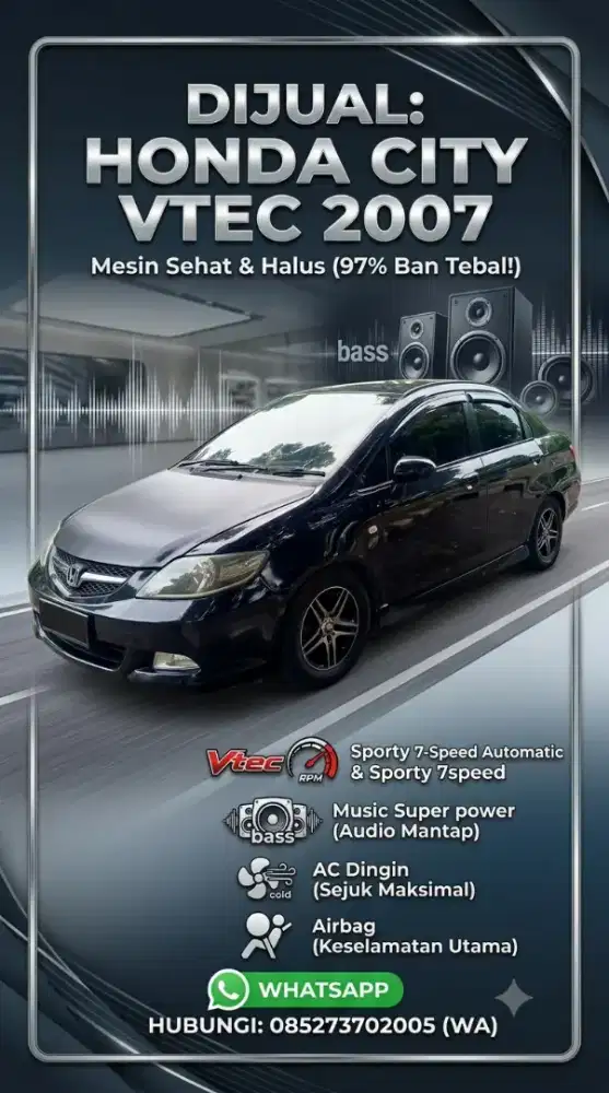 Honda City A/T Vtec 2007