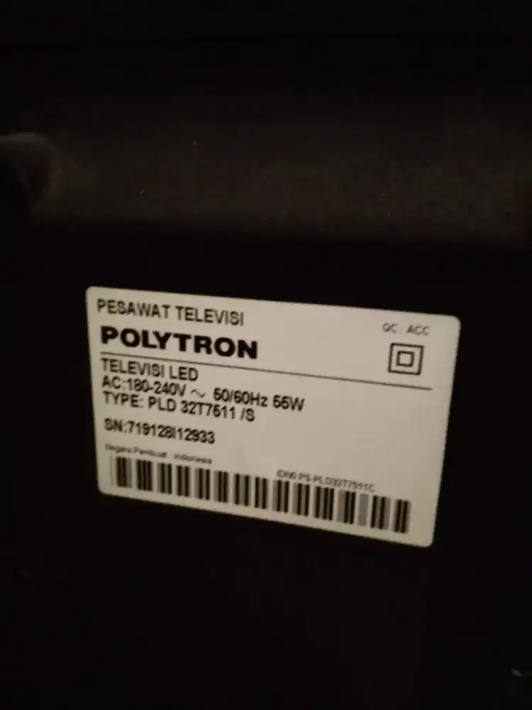 TV led polytron 32