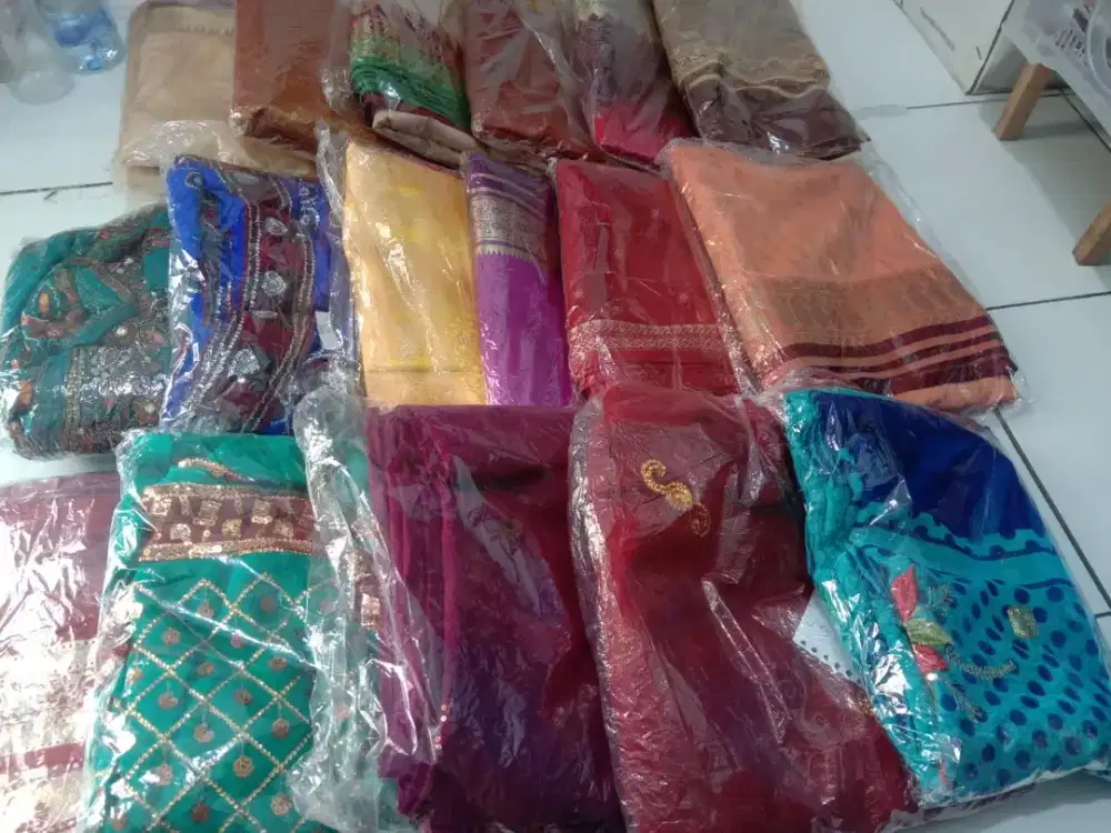 Kain songket india dan saree