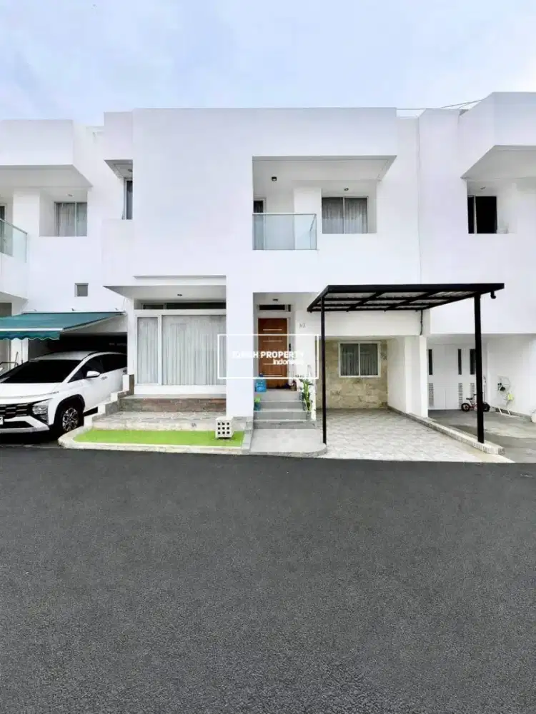 JUAL RUMAH SEMIFURNISH DALAM CLUSTER SYARIAH DI CIPUTAT DEKAT BINTARO