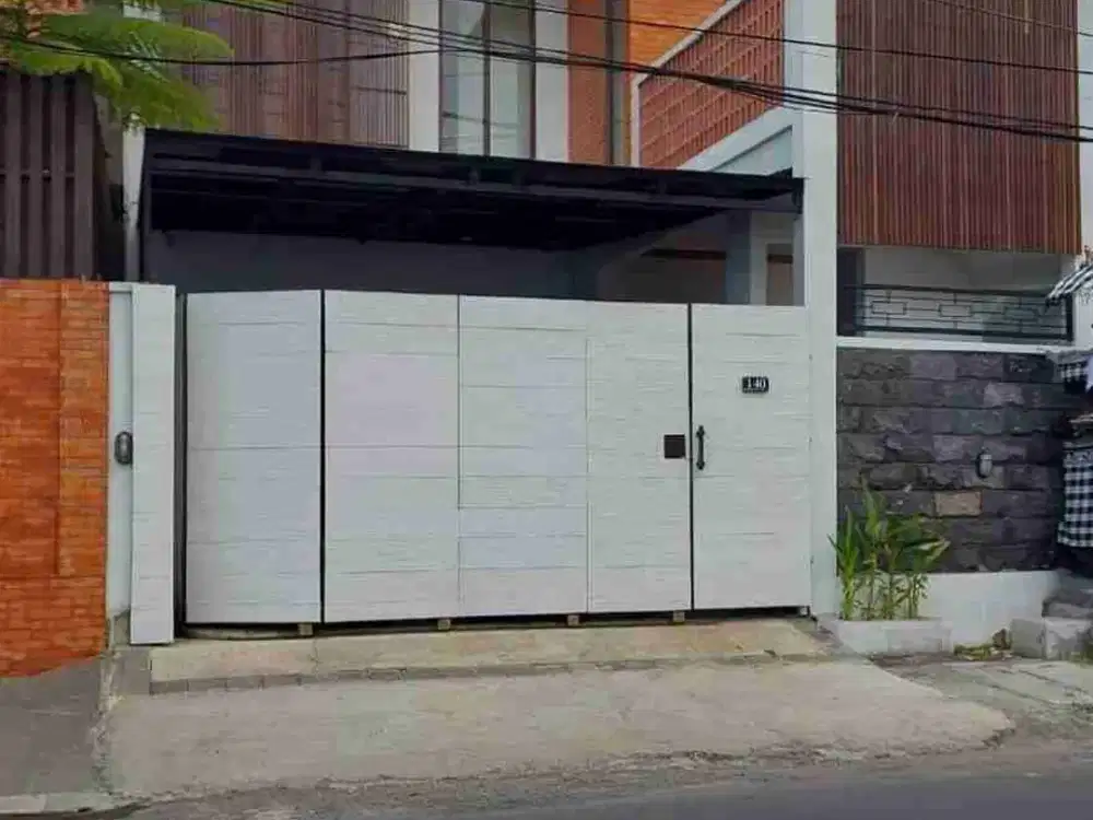 Disewa Rumah Semi Villa Furnitur Lengkap dengan Desain Modern