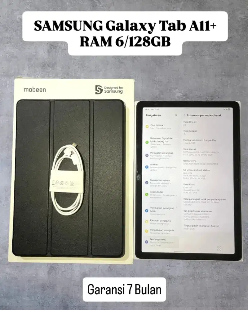 SAMSUNG Galaxy Tab A11+ RAM 6/128GB Wifi Only Garansi