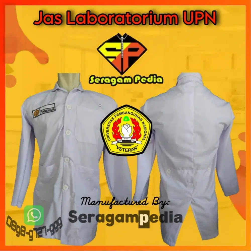 Konveksi Jas Laboratorium Kampus Singkawang - Desain Custom