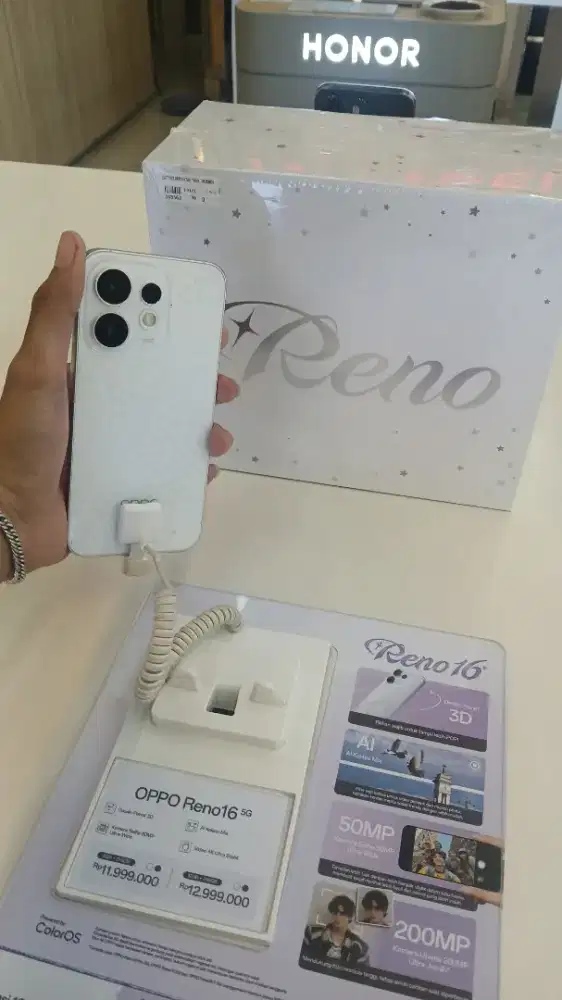 OPPO RENO 16 5G 8 256GB WHITE