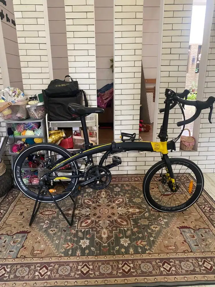Sepeda lipat Ecosmo Z9 Upgrade