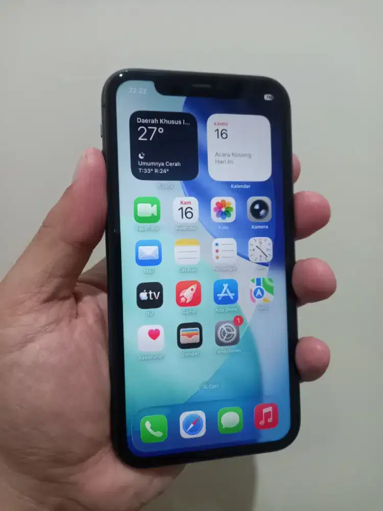 IPhone 11 Black 64Gb Ex inter Fullset normal