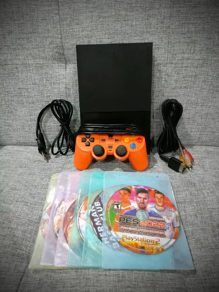 Ps2 slim/tipis kaset (bekas)