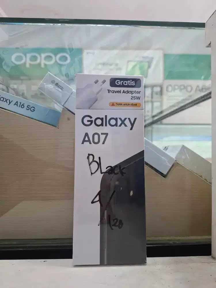 SAMSUNG A07 4/128 NEW MURAH GARANSI RESMI