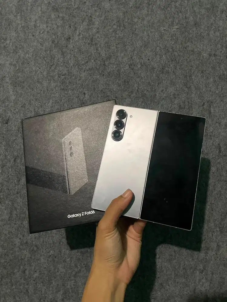Samsung fold 6 256gb sein silver