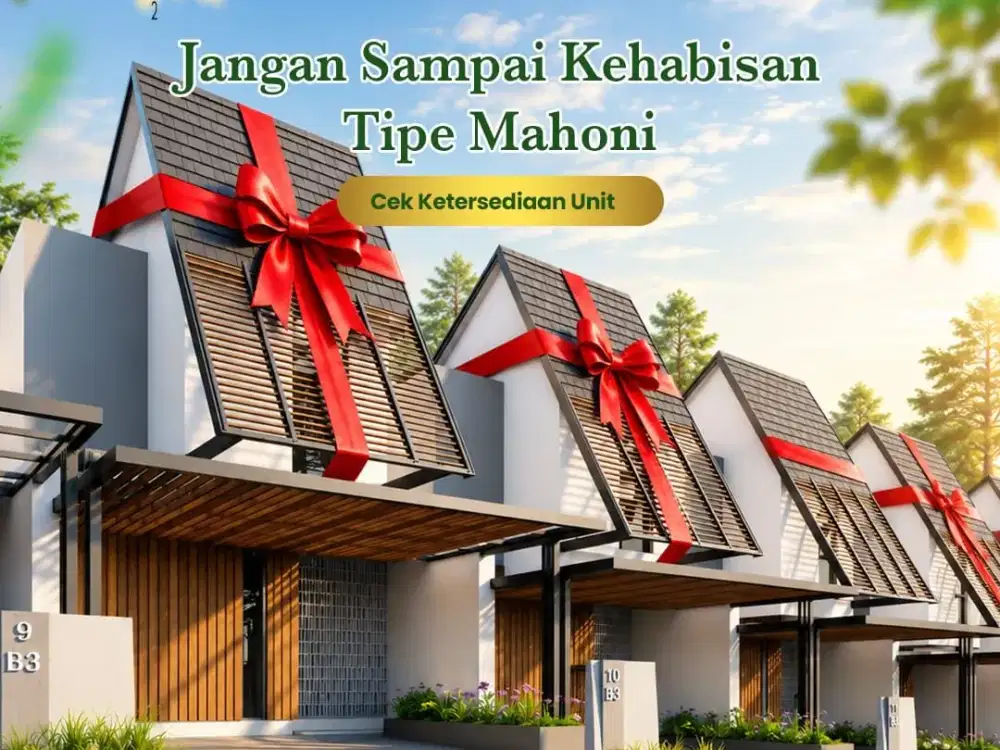 Jual Rumah Baru Di Cendana Residence 2 Dekat Akses Toll BSD Serpong Pamulang