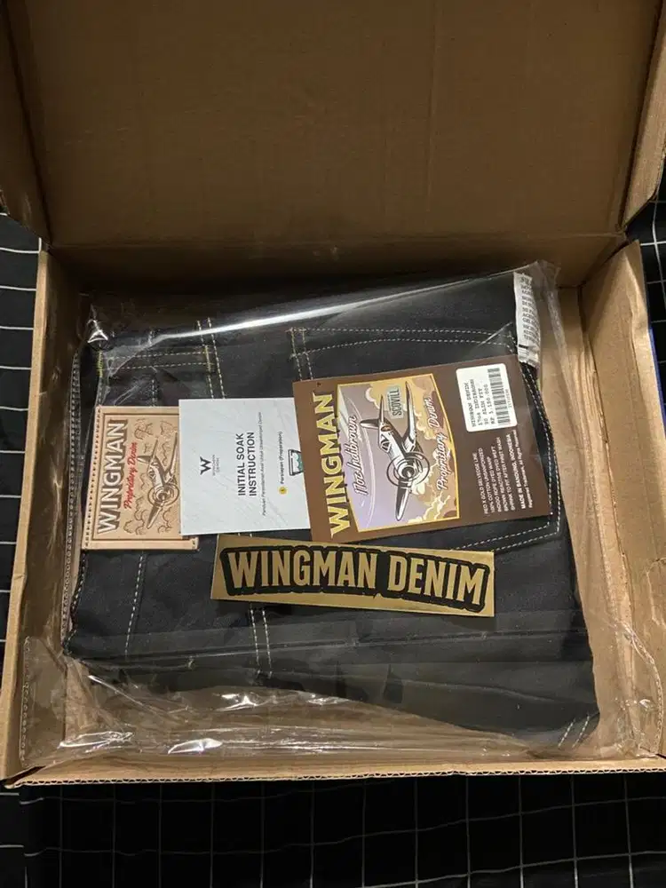 Denim wingman indibrown 17 Oz
