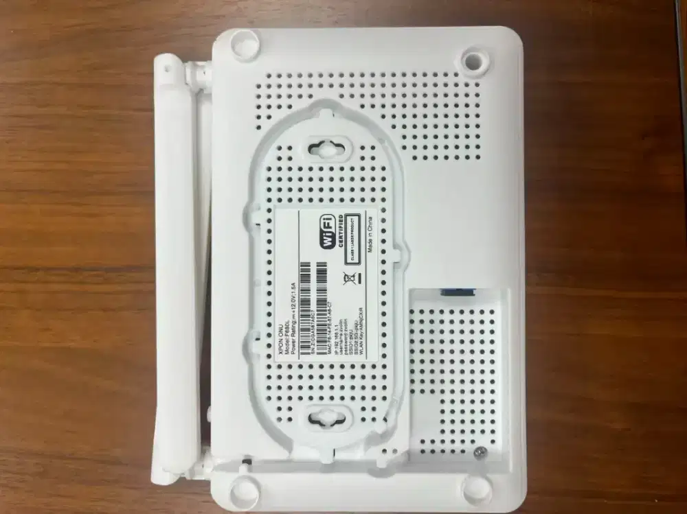 Router wifi atau ont