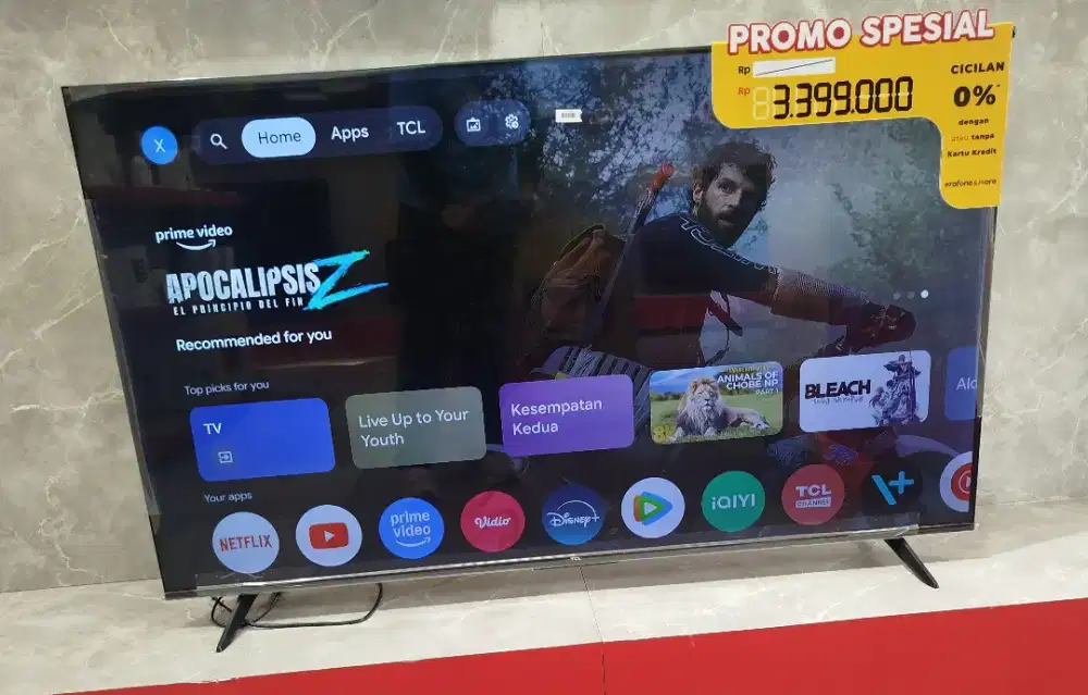 TELEVISI TCL 4K UHD