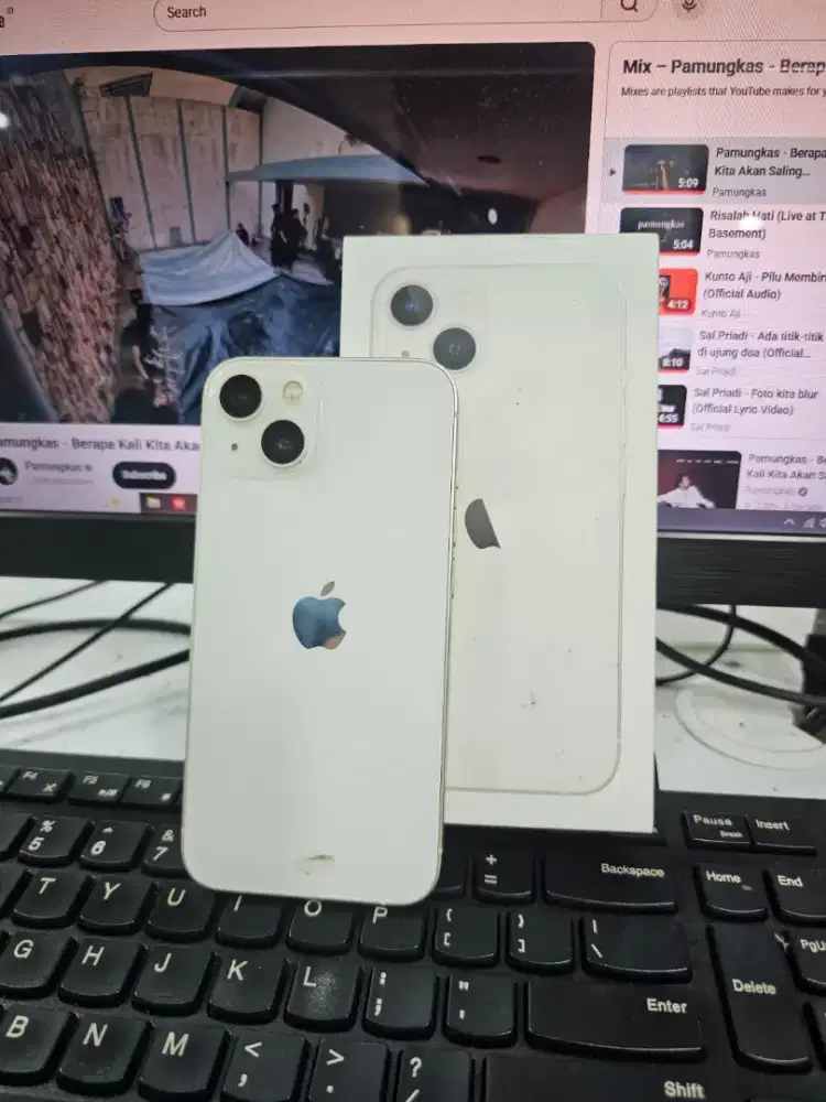 Iphone 13 128gb ibox unit dan dus