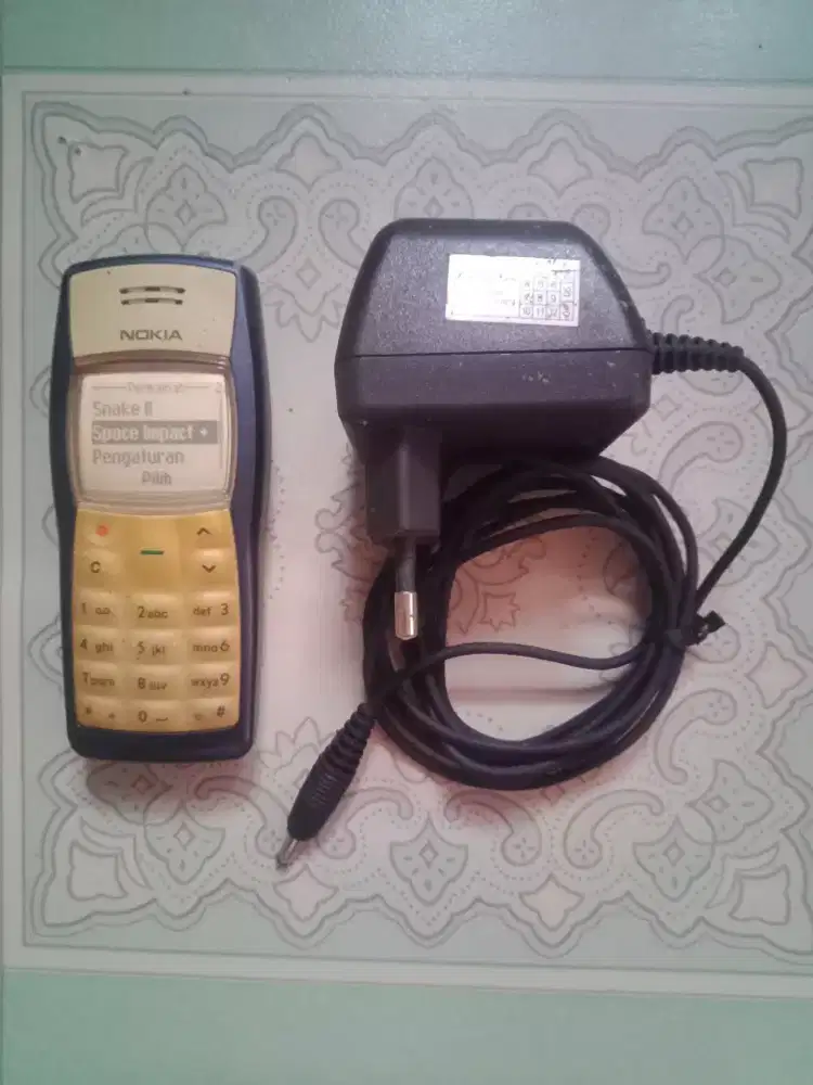 Nokia 1108 legend usia 23th masih original nokia.