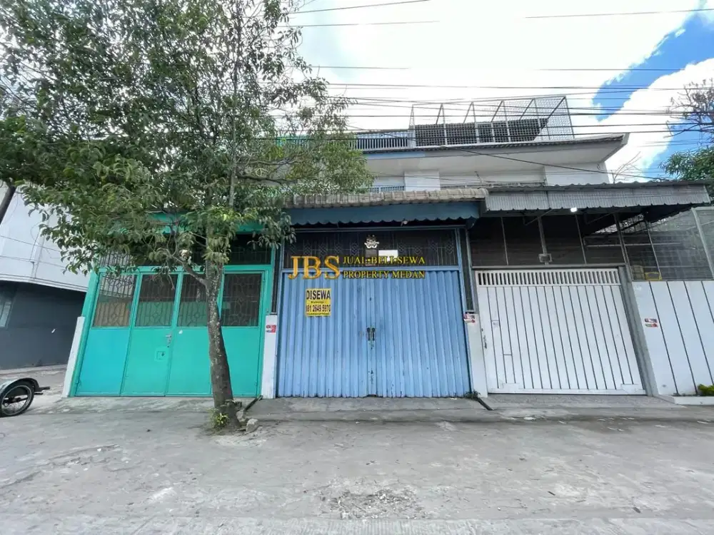 Disewakan Ruko Siap Huni di Jalan Pukat Banting II / Jalan Mestika - Medan